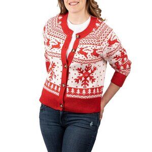 NWT Dec. 25th Ladies Holiday Cardigan Size XXL
